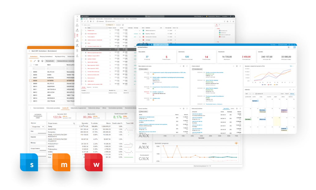 Użyteczny i ergonomiczny interfejs użytkownika systemu ERP z linii Softlab, Macrologic i Wapro
